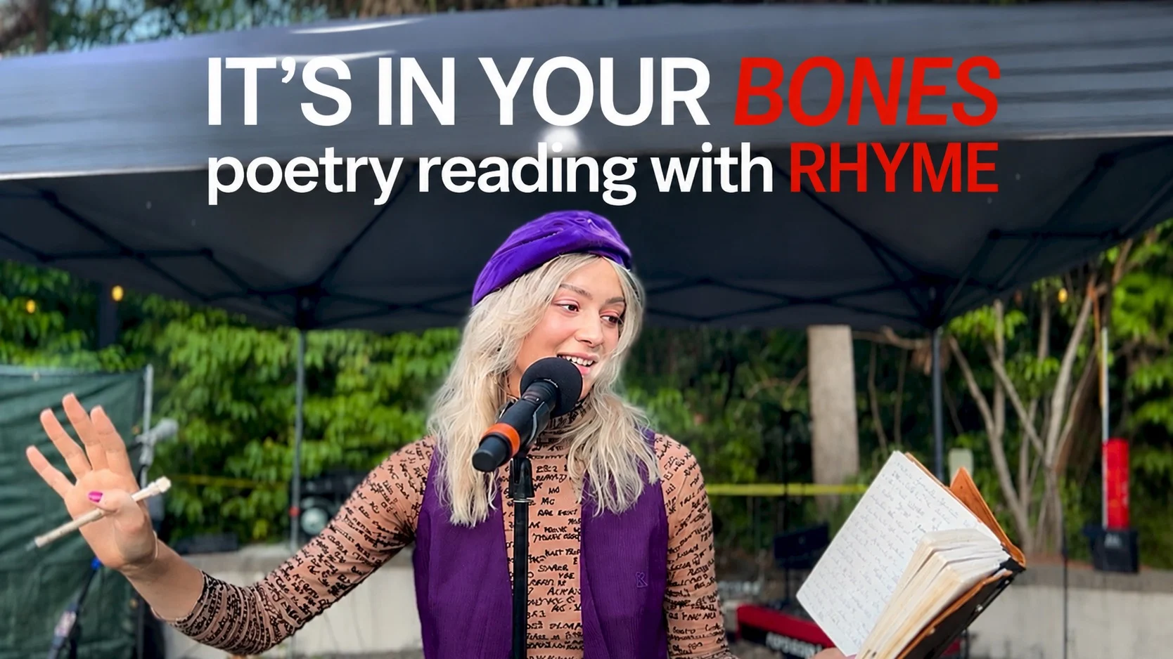 POETRY READING with RHYME